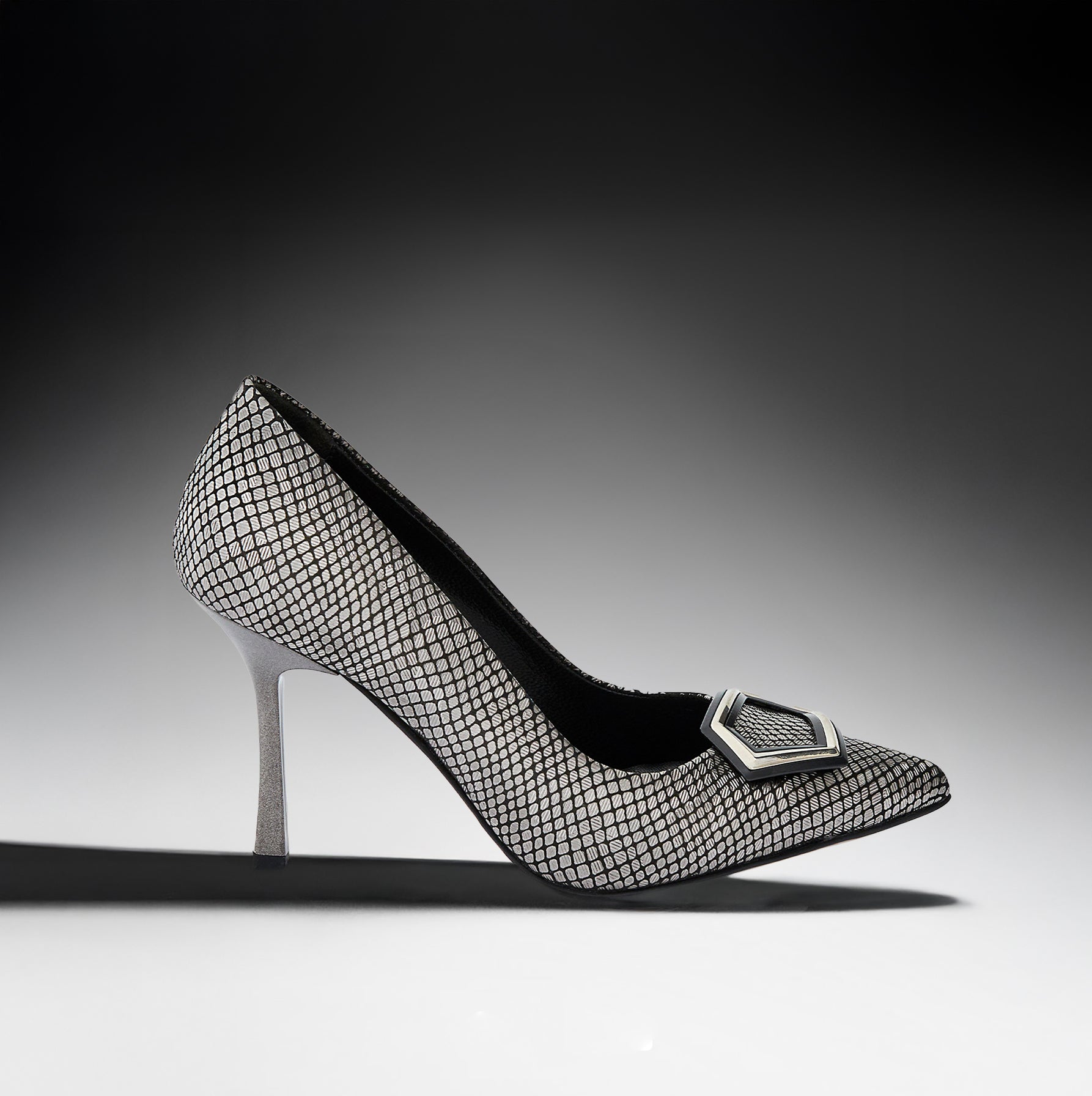 Women's Calf Leather Handmade Stiletto W2008