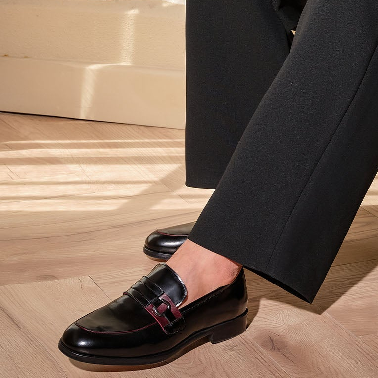 Men's Calf Leather Handmade Loafer M7033