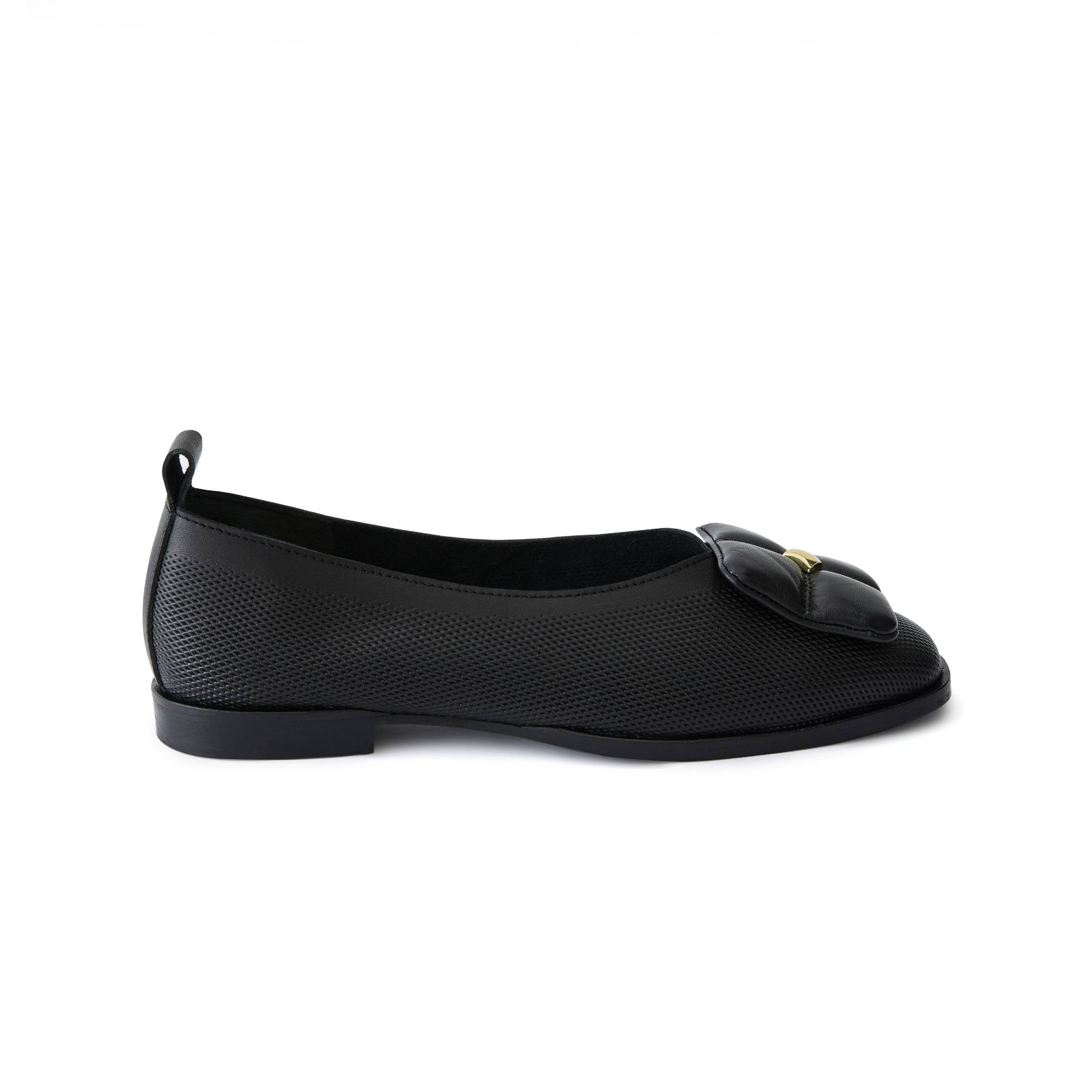 Women's Calf Leather Handmade Flats W3001