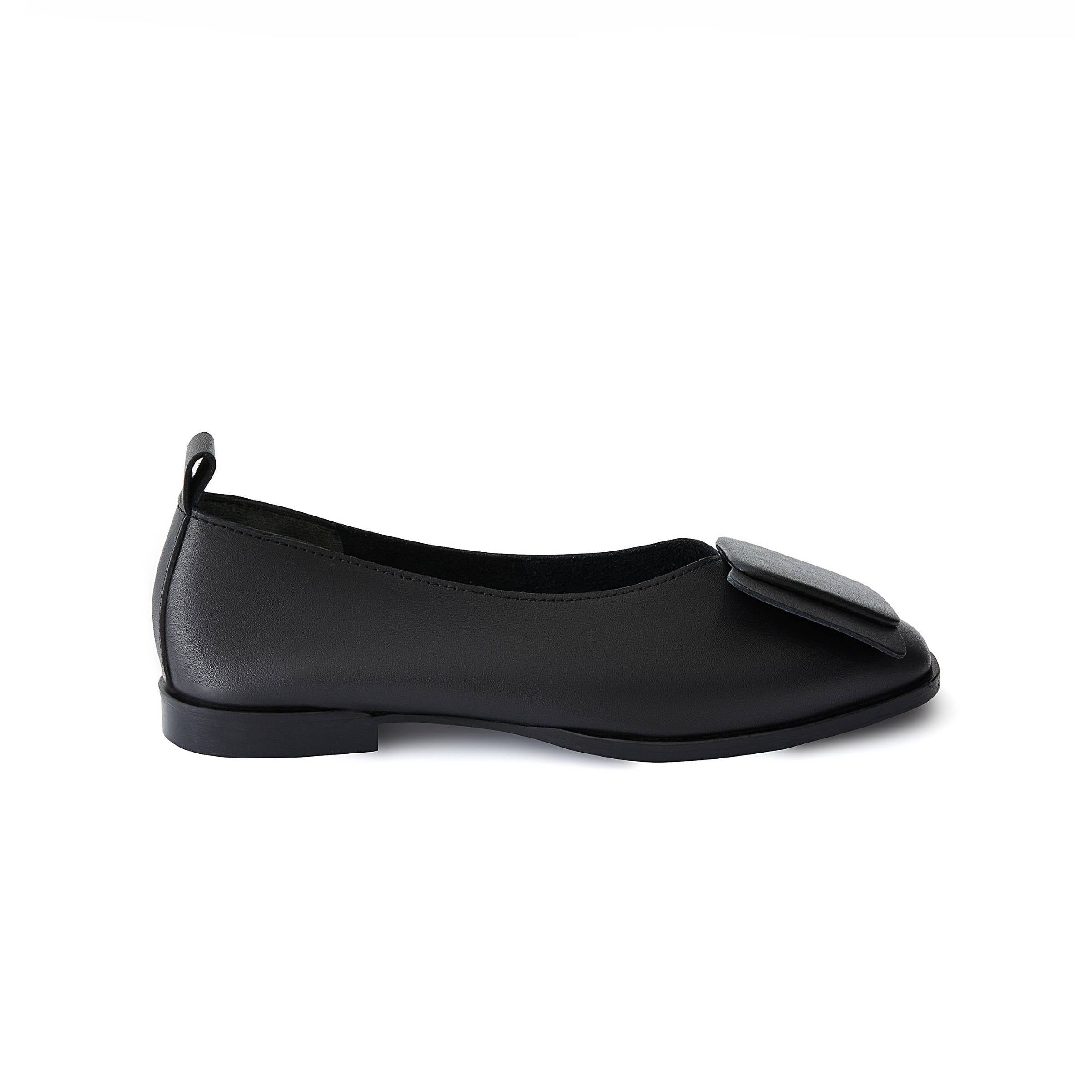 Women's Calf Leather Handmade Flats W3004 7