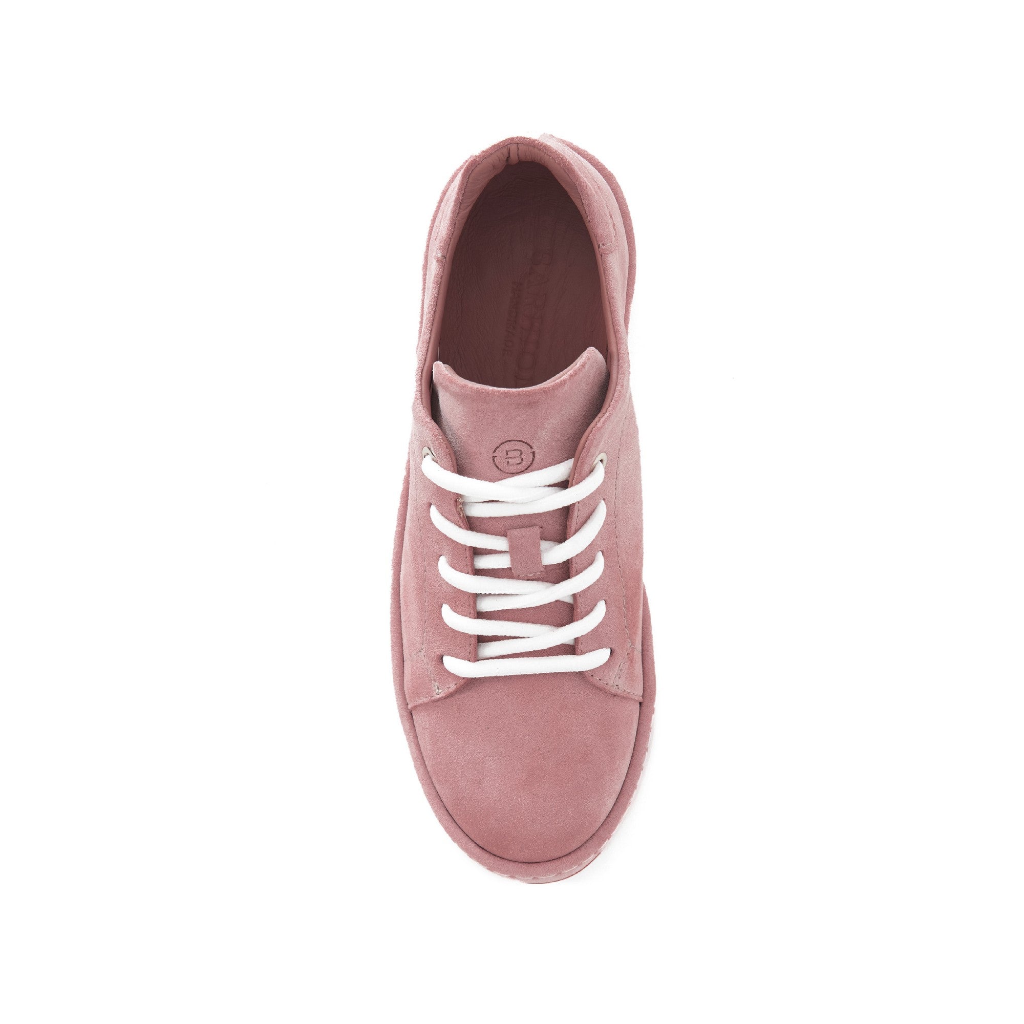 Women's Suede Calf Leather Handmade Sneakers W5007 17