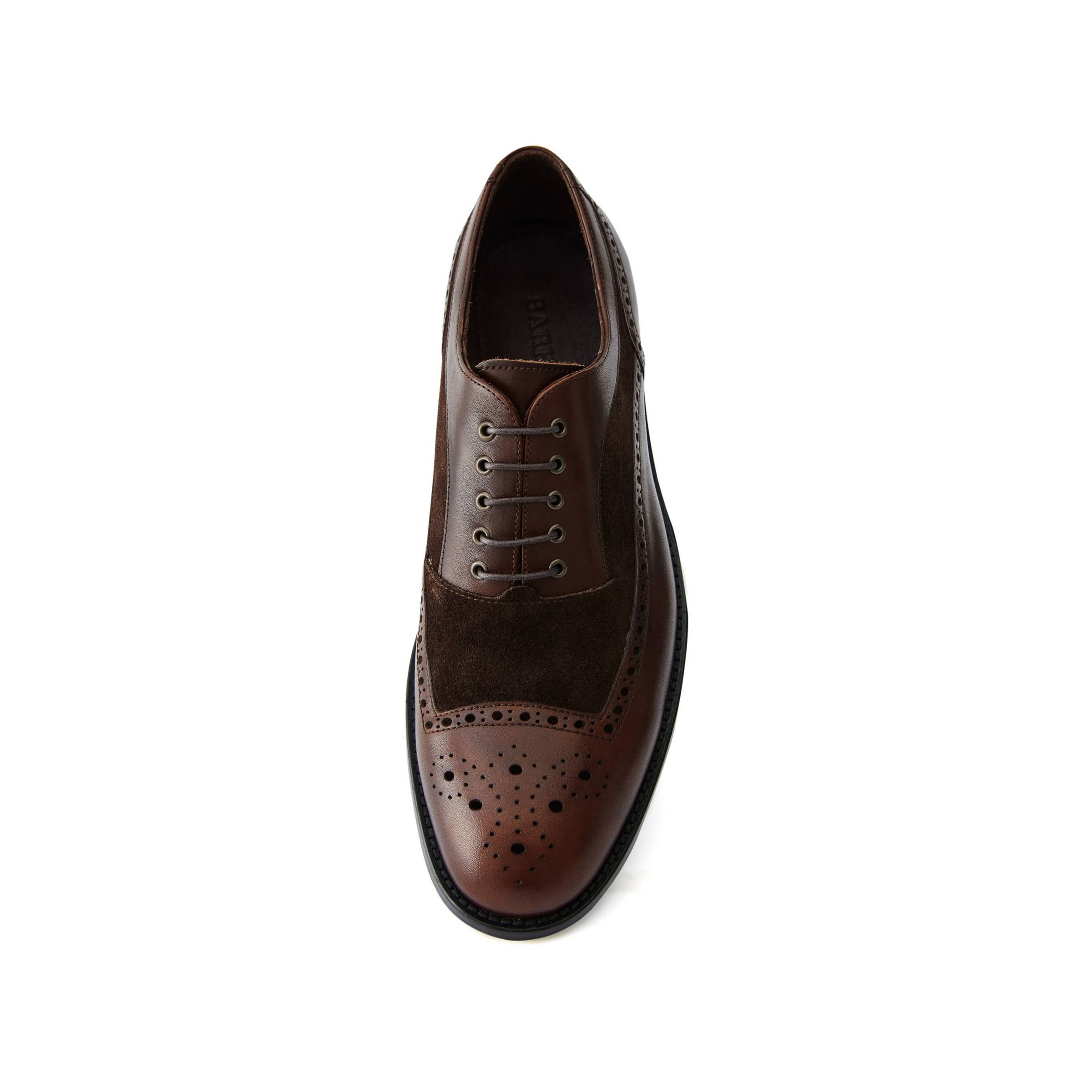 Men's Calf Leather Handmade Oxford M7005 5