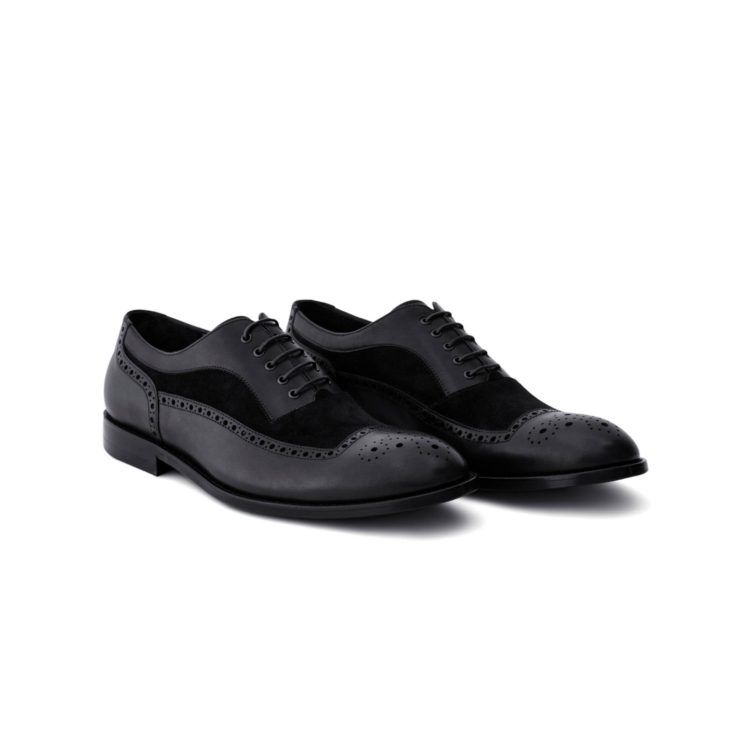 Men's Calf Leather Handmade Oxford M7005 8