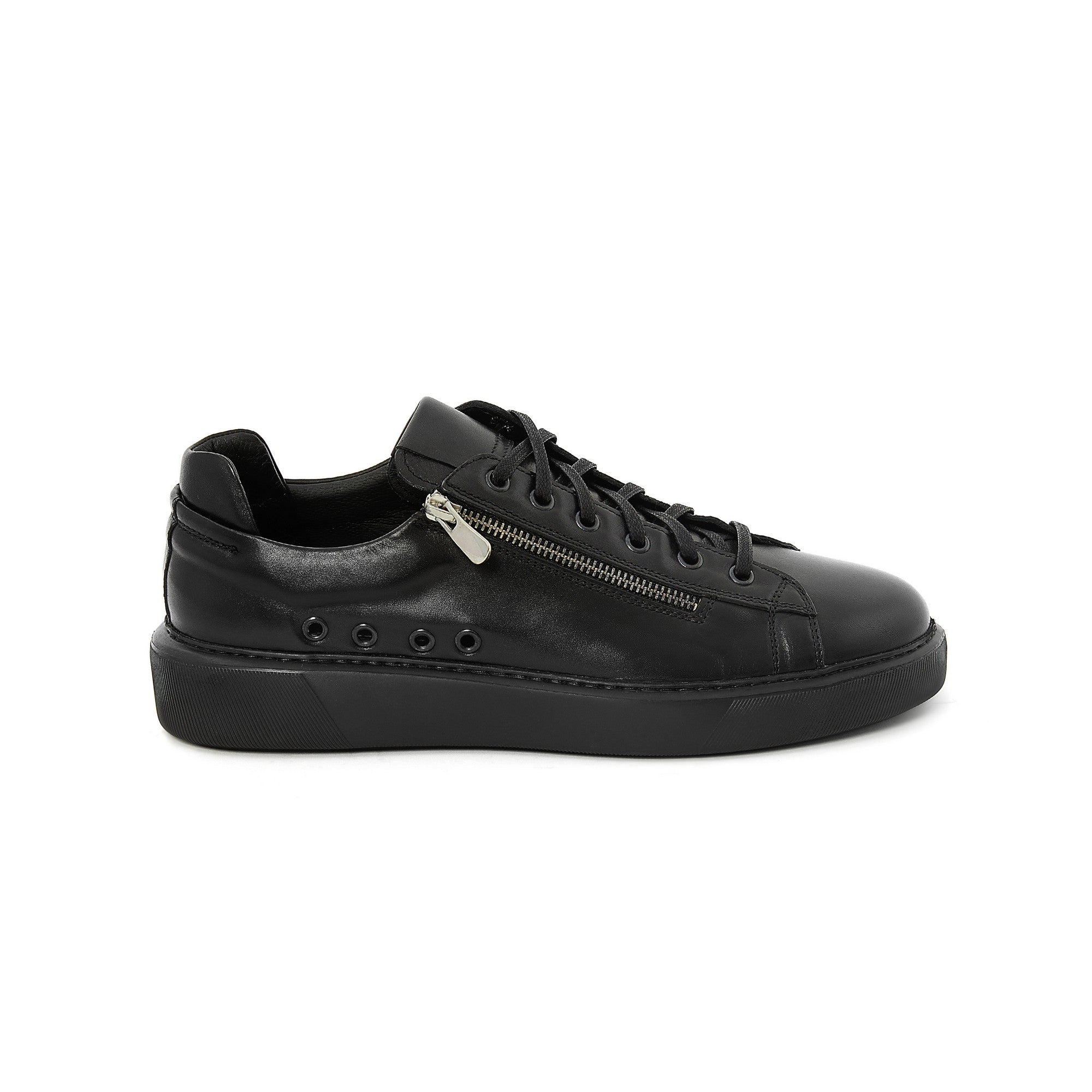 Men's Calf Leather Handmade Sneakers M8003