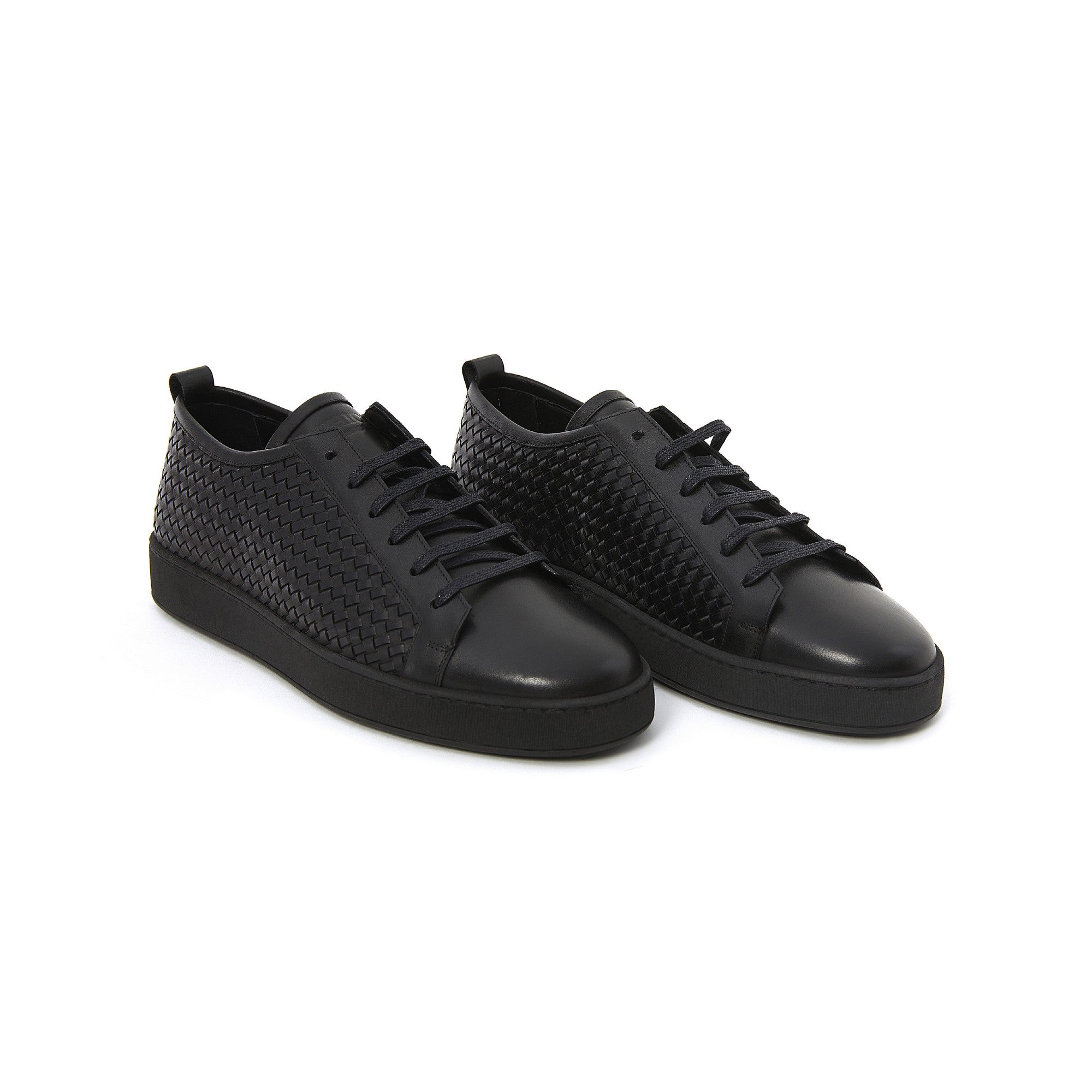 Men's Calf Leather Handcrafted Sneakers M8028 15