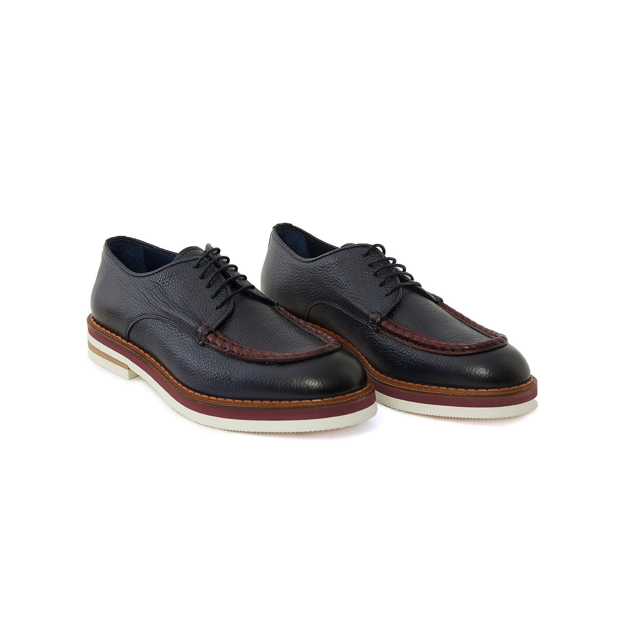 Men's Floater Leather Handmade Derby M7036 8