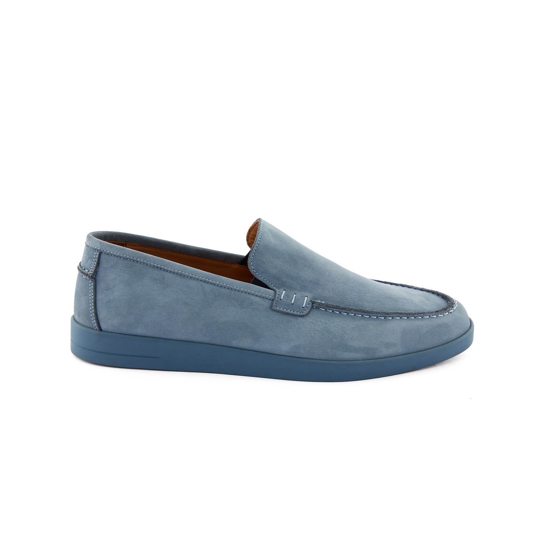 Men's Suede Calf Leather Handmade Loafer M7011