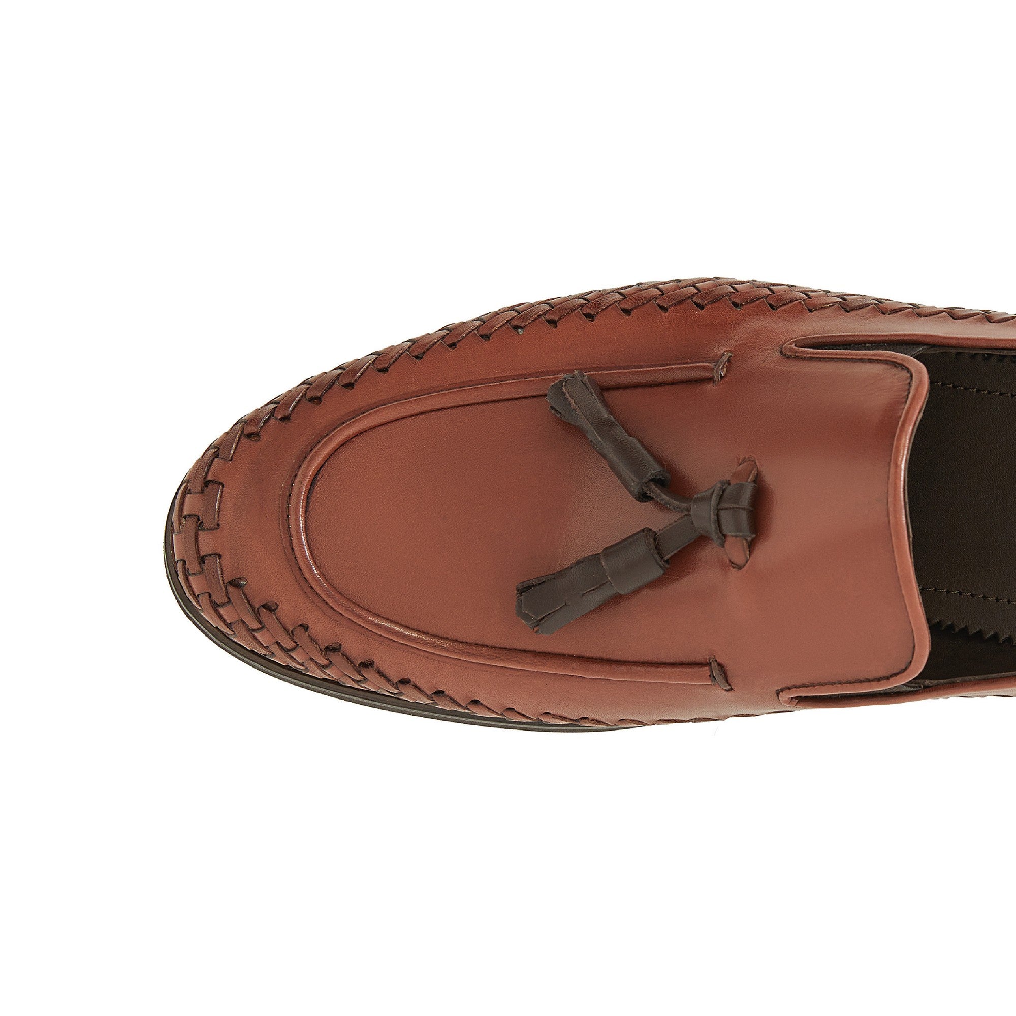 Men's Calf Leather Handmade Moccasin M7045