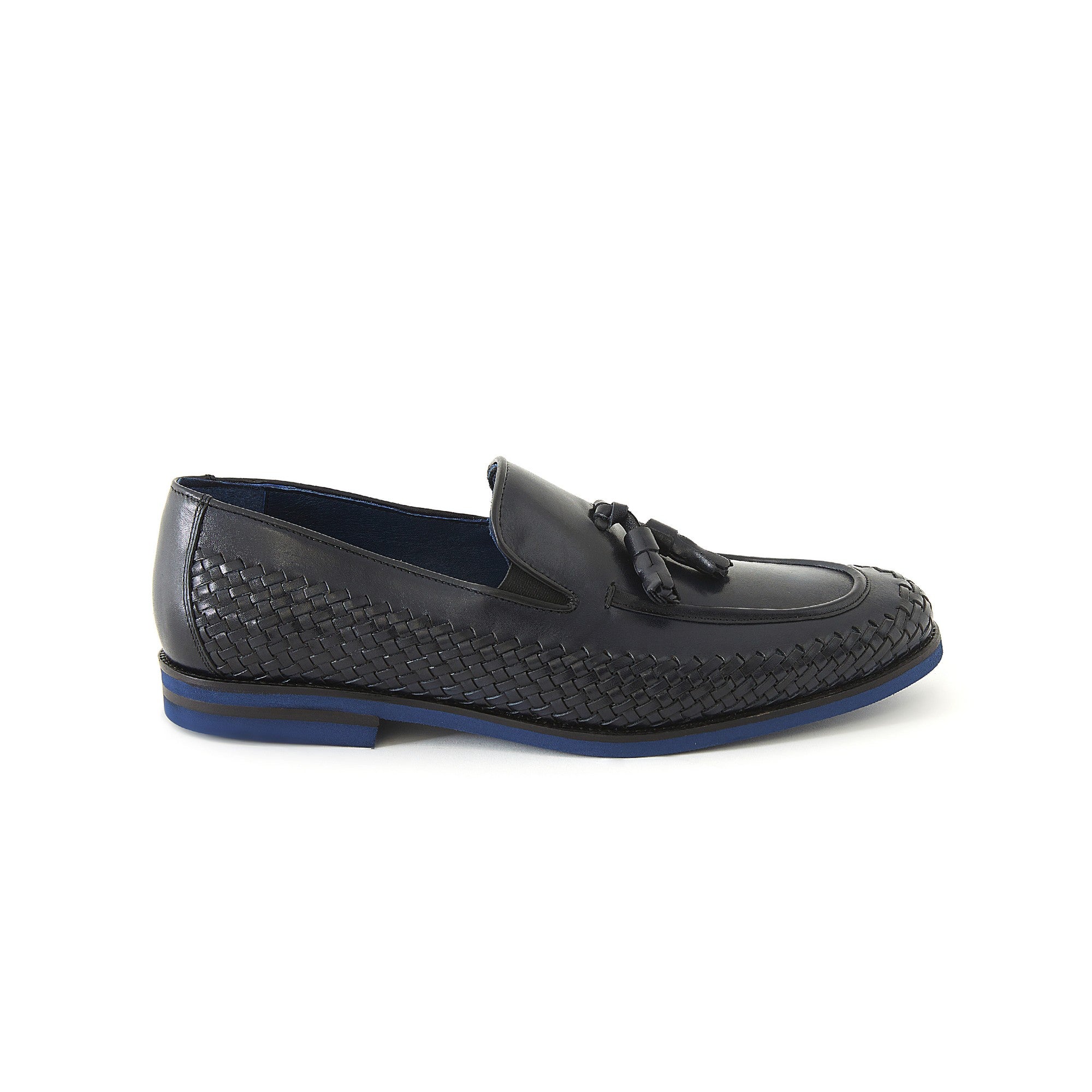 Men's Calf Leather Handmade Moccasin M7045