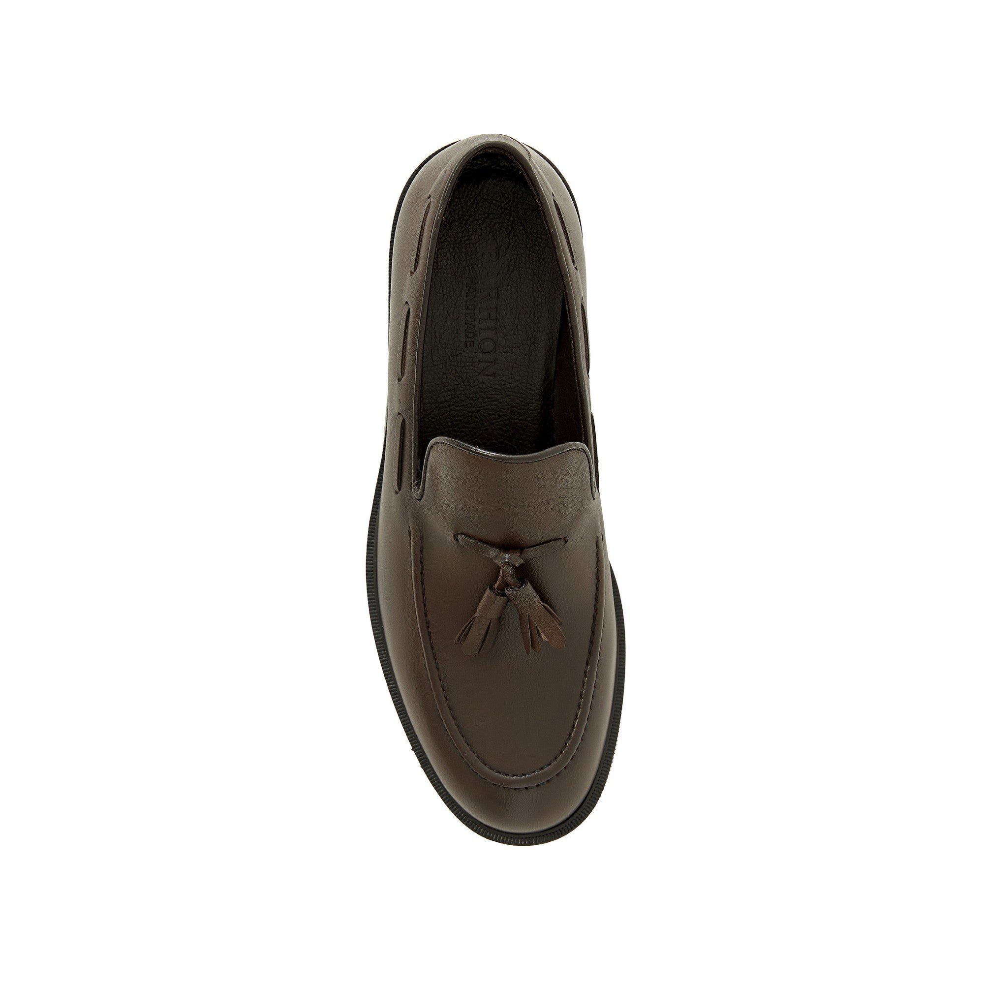 Men's Calf Leather Handmade Moccasin M7054