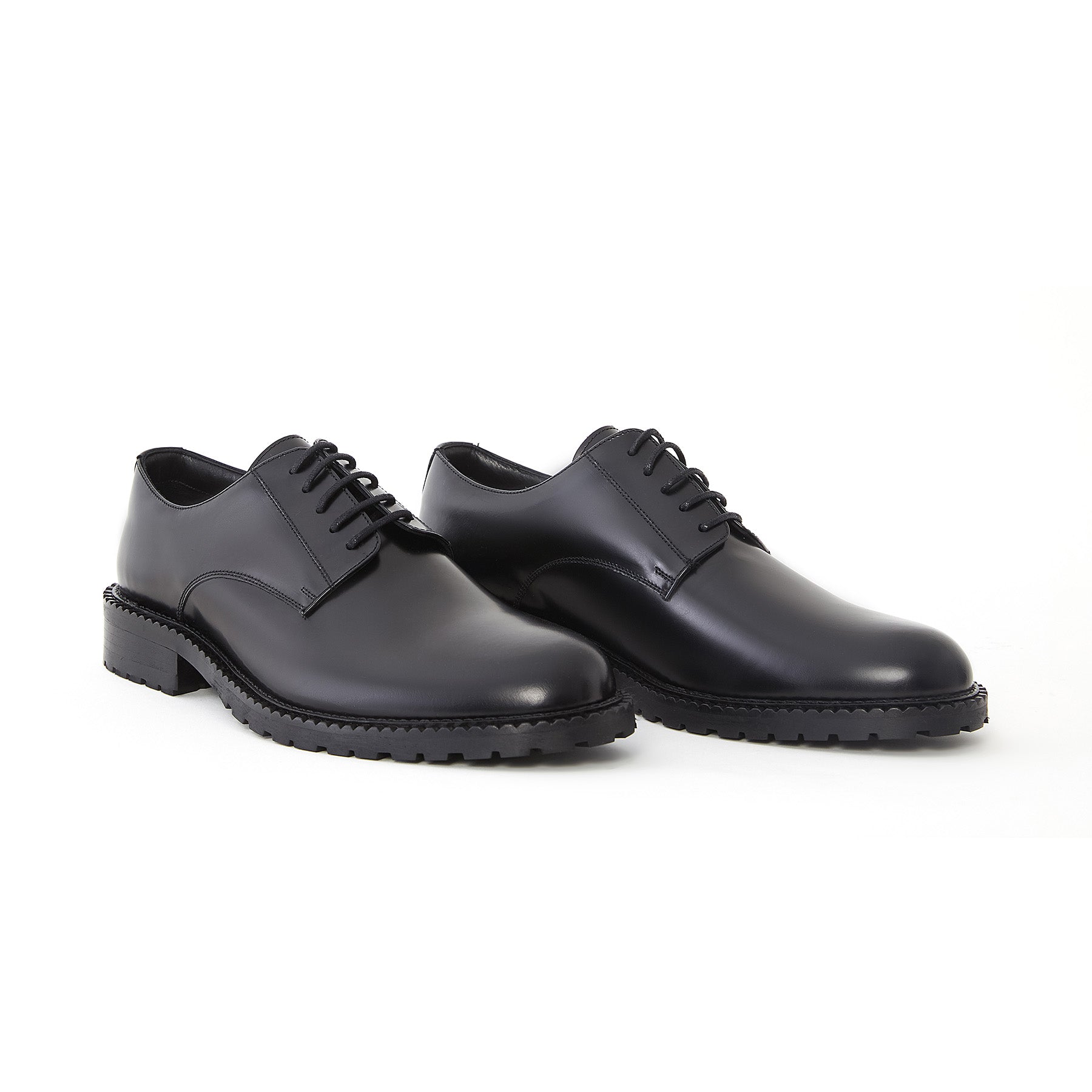 Men's Calf Leather Handmade Derby M7055