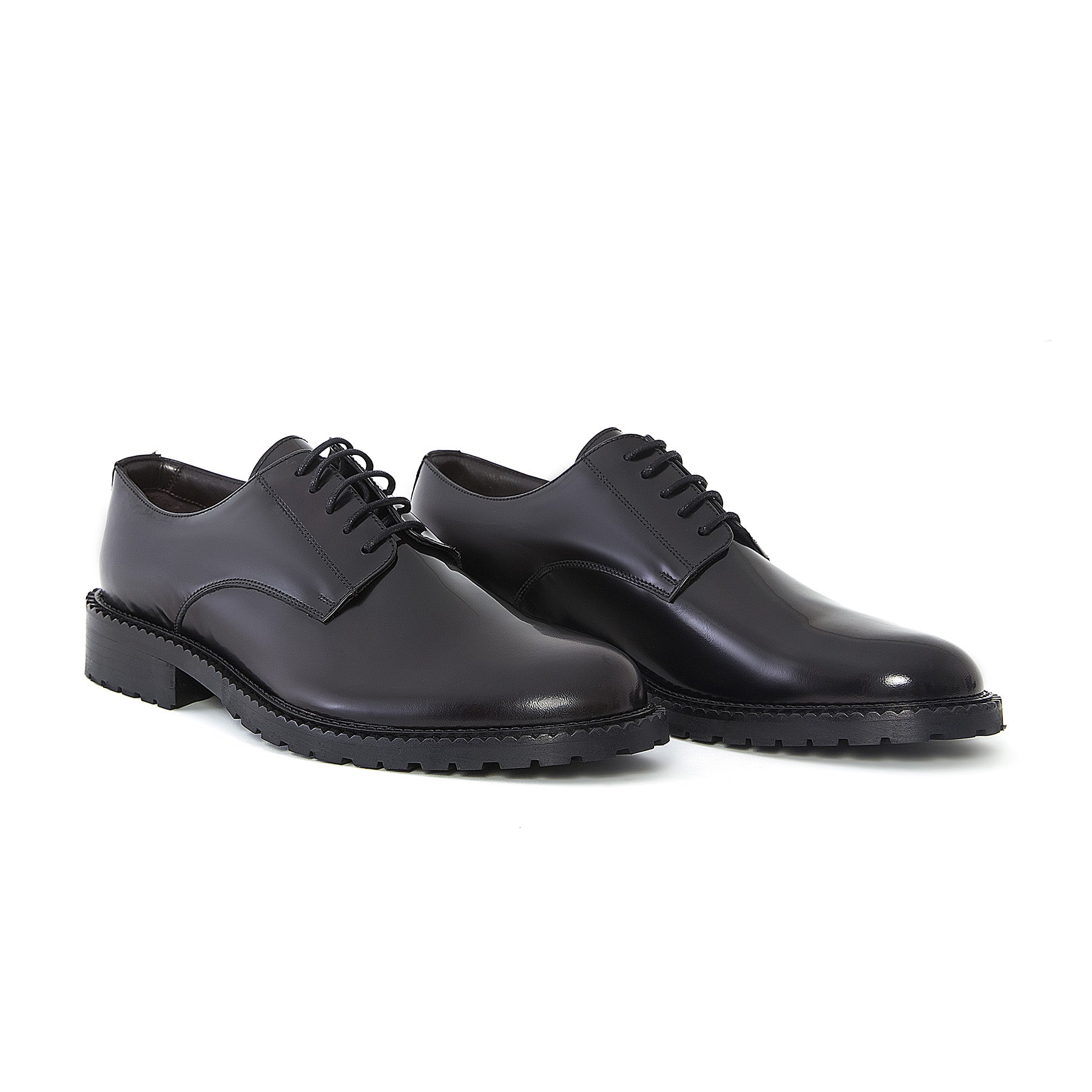 Men's Calf Leather Handmade Derby M7055