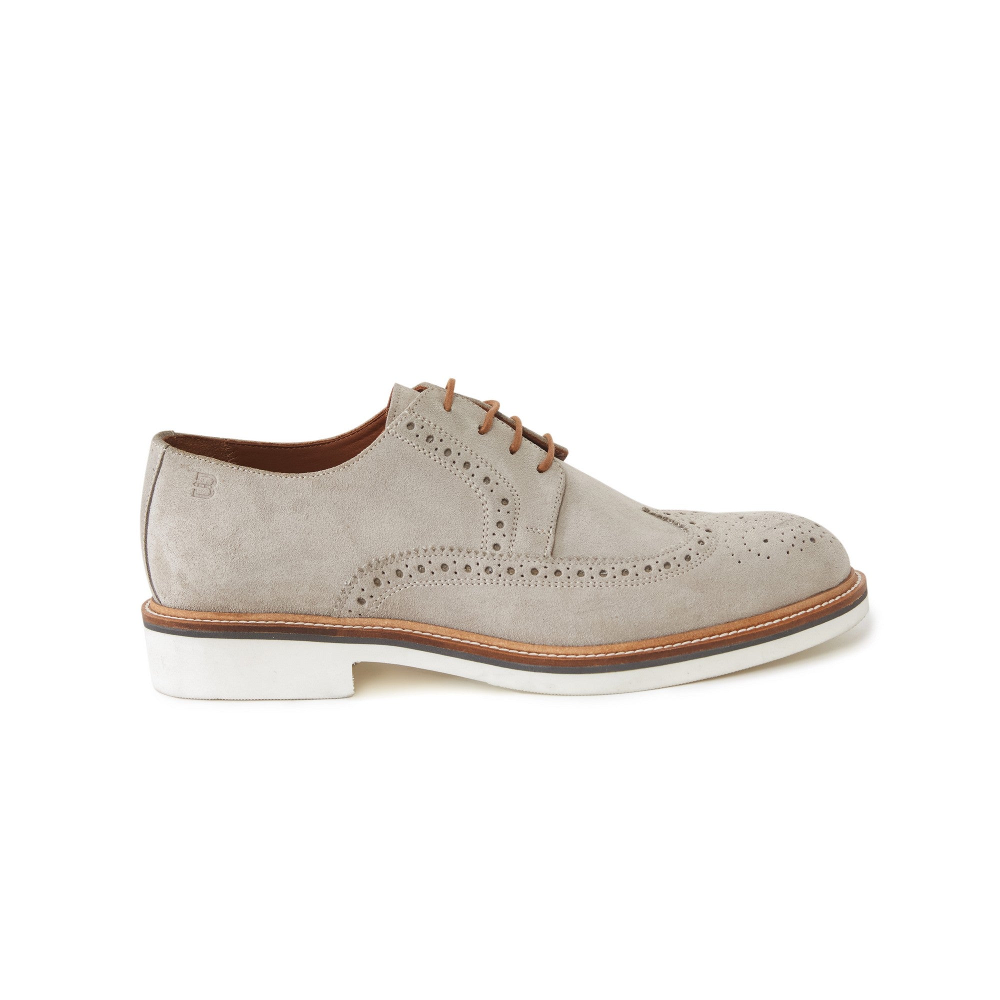 Men's Suede Calf Leather Handmade Oxford M9013 13