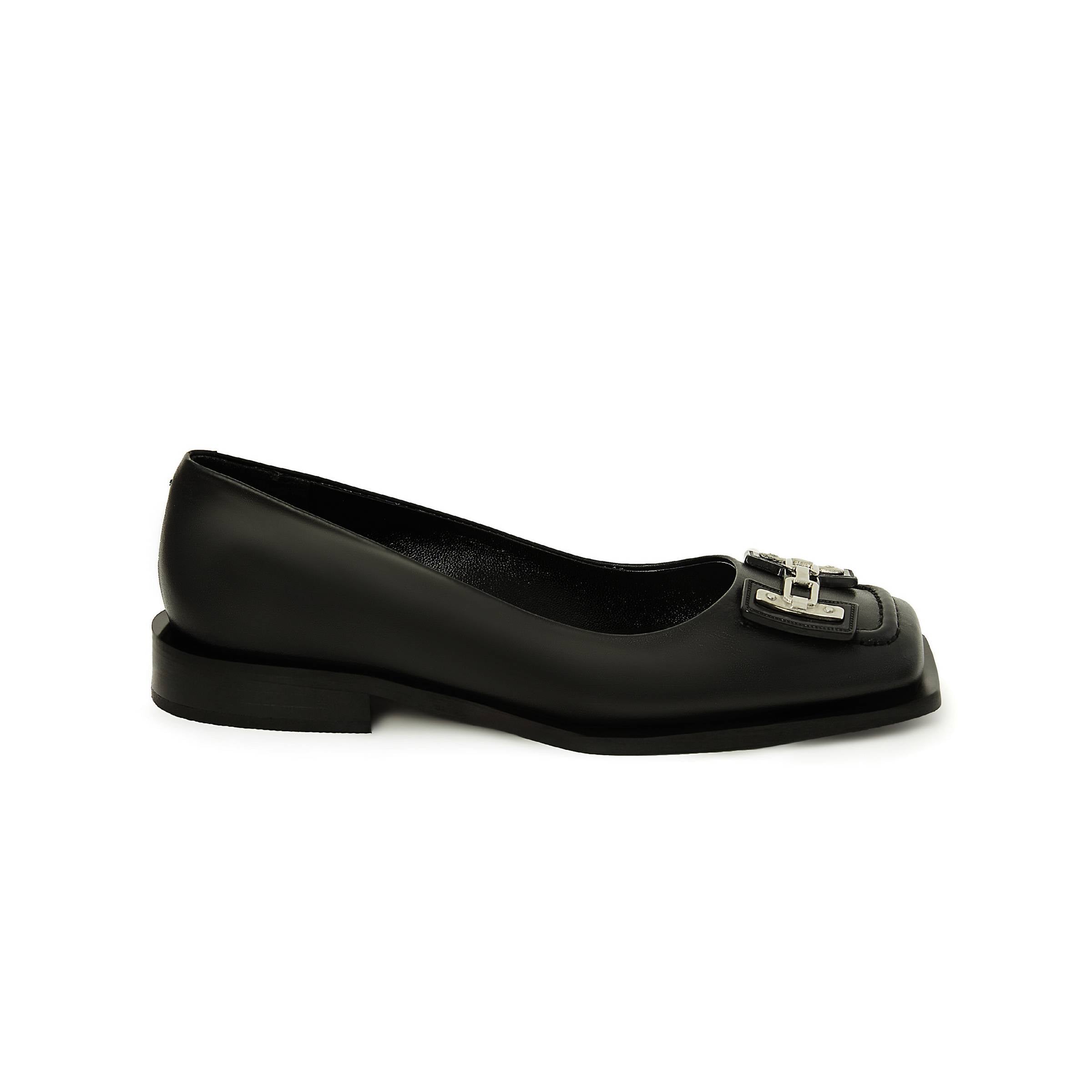 Women's Calf Leather Handmade Flats W3008 8