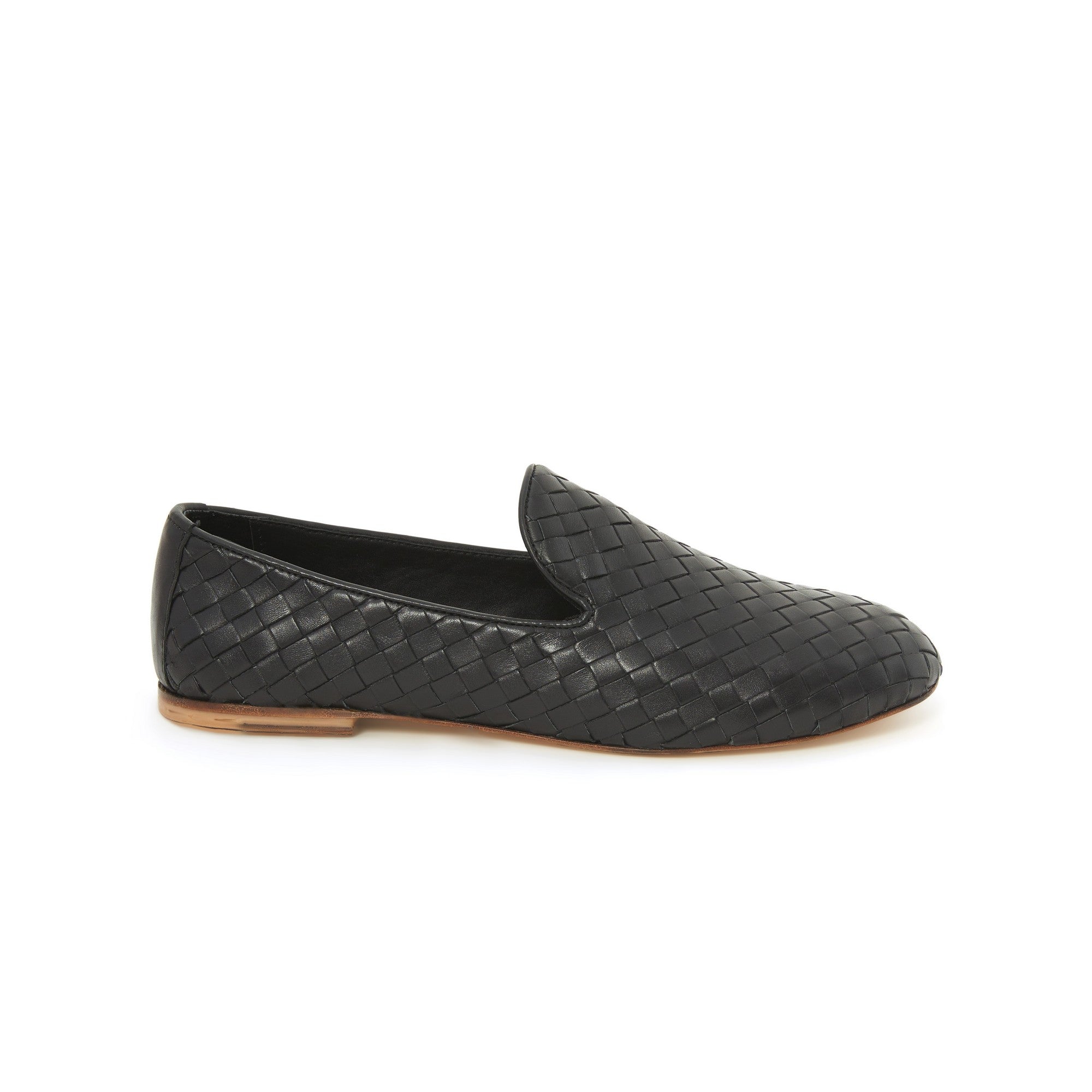 Women's Calf Leather Handmade Flats W3006