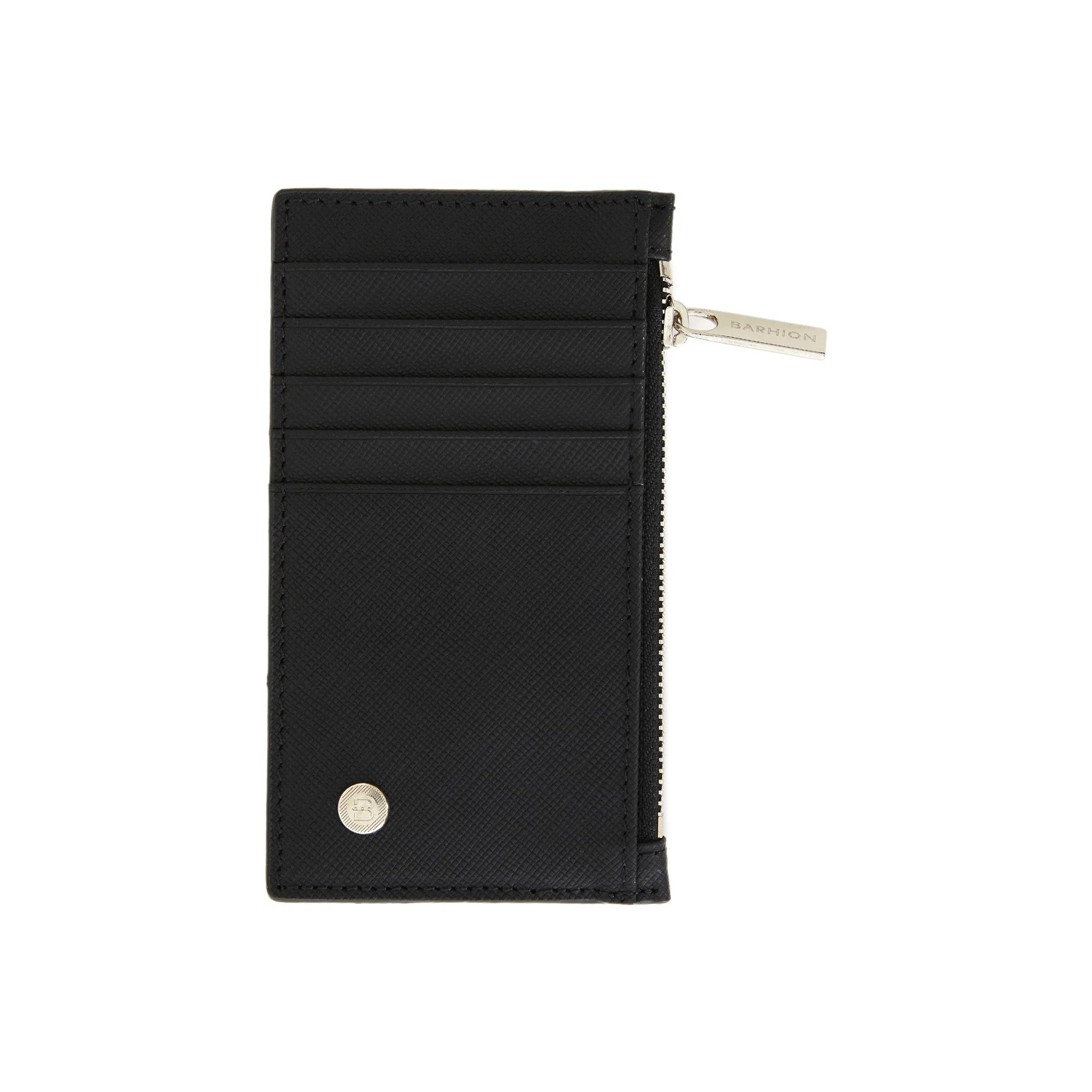 Men's Calf Leather Saffiano Handmade Cardholder Wallet U25016