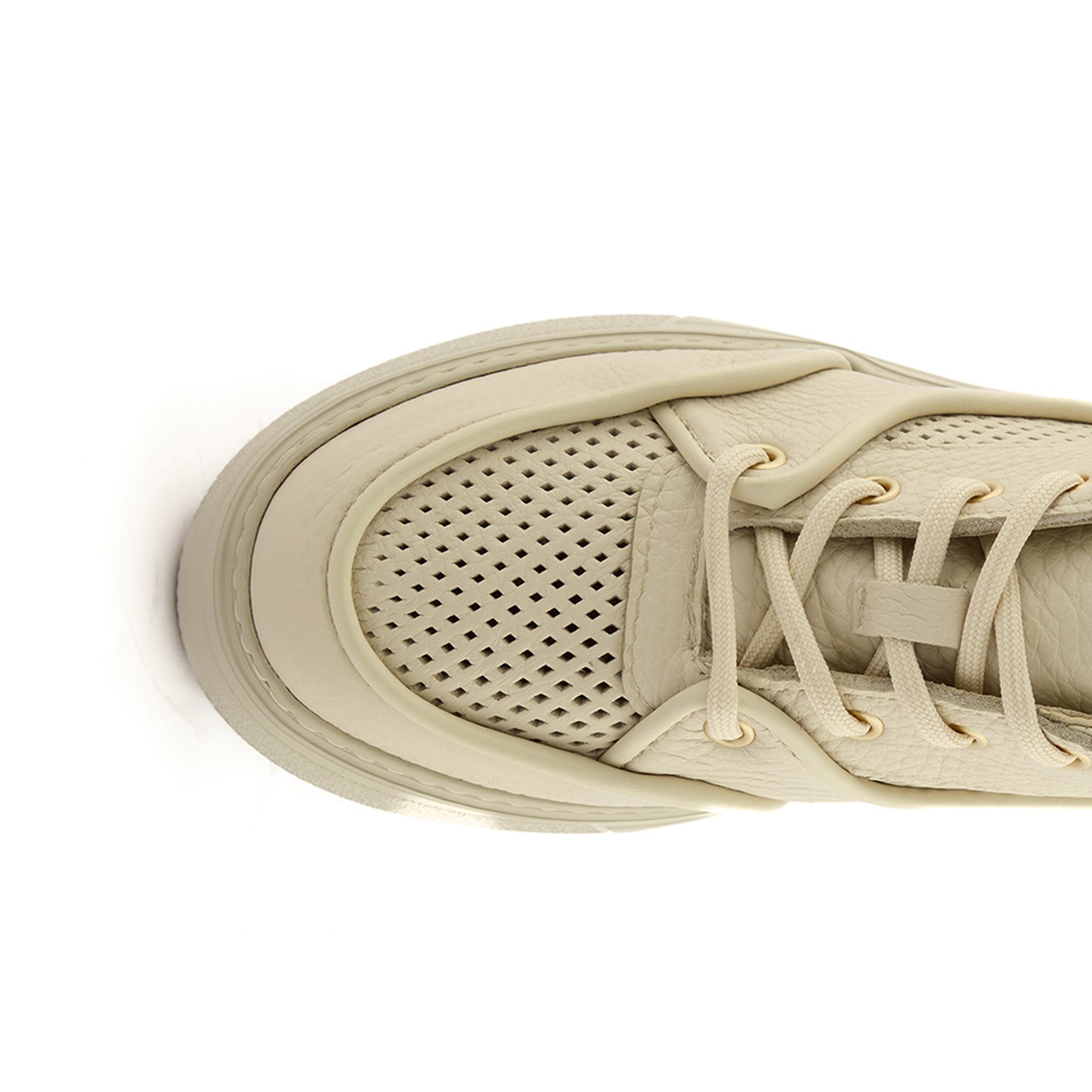 Women’s Tan Handmade Calf Leather Sneakers W5033