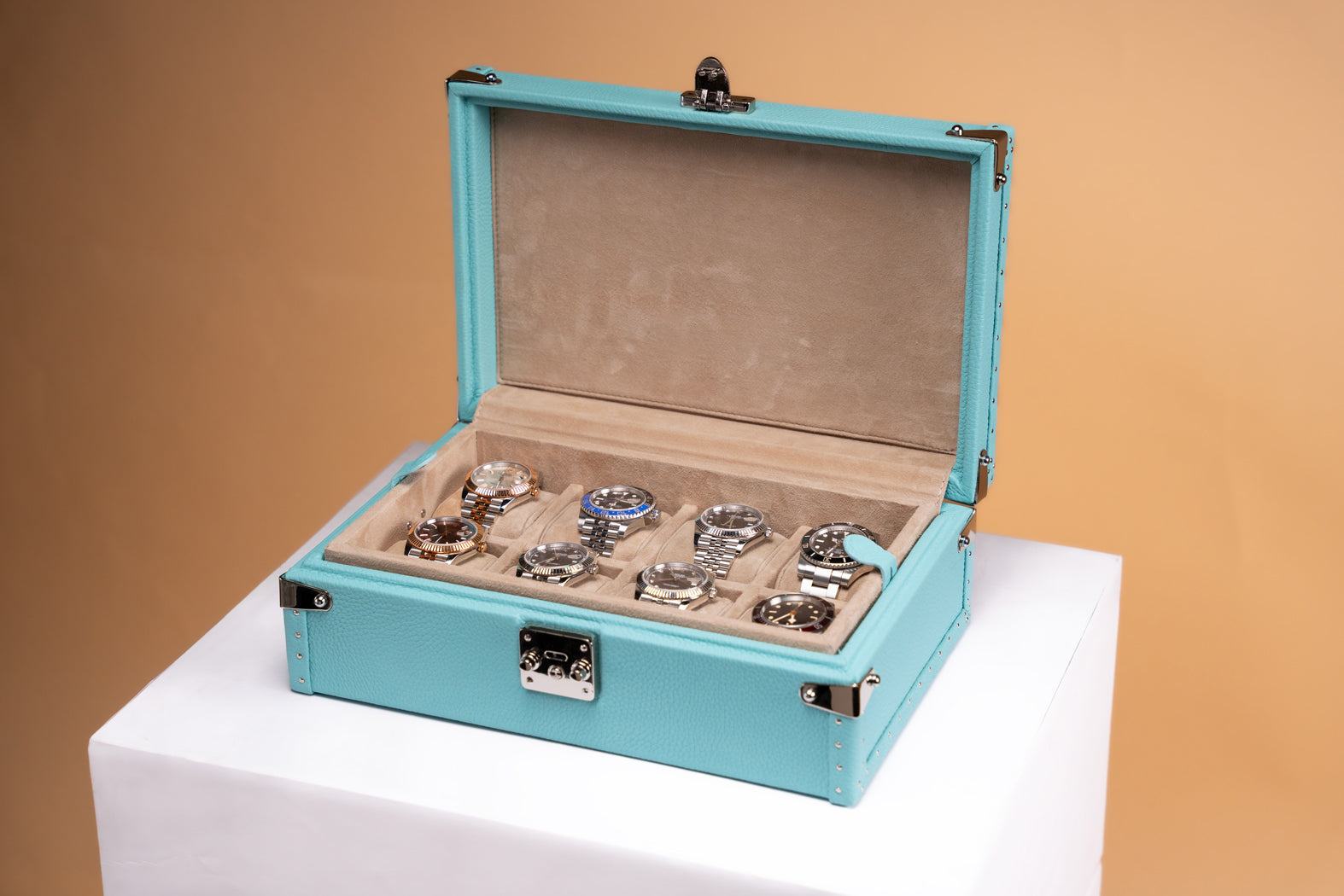 Petra Watch Case Togo Tiffany Blue